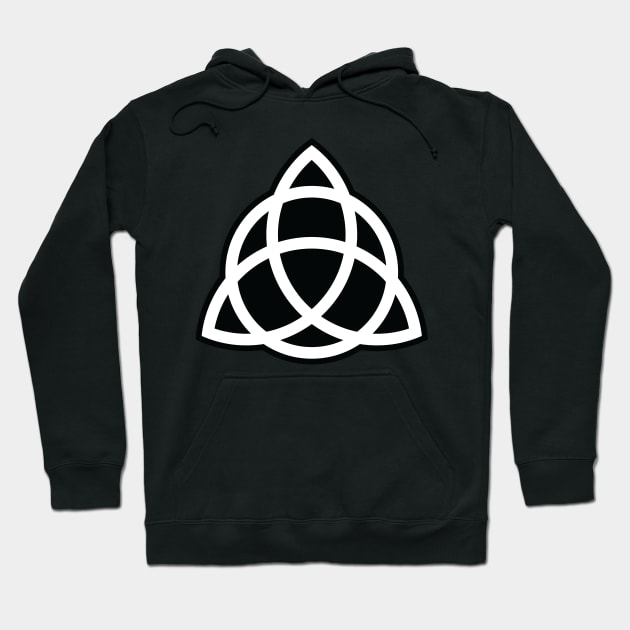 Trinity Knot - Triquetra Hoodie by GalacticMantra